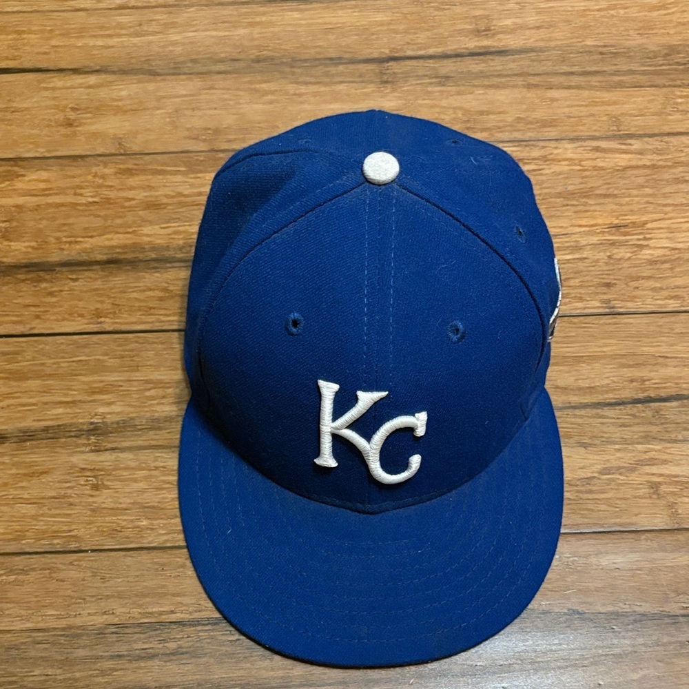 Kansas City Royals New Era World Series Champions Hat 7 1/8  MLB Fitted Cap